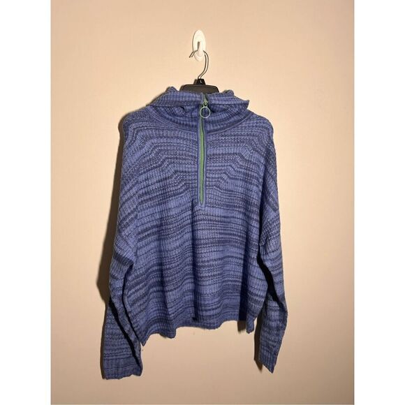 Aerie oversized cozy quarter zip sweater size medium C24-14 - Picture 1 of 4